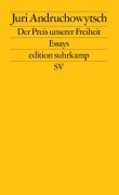 Buchcover: Der Preis unserer Freiheit