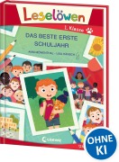 Buchcover: Leselöwen 1. Klasse - Das beste erste Schuljahr (Großbuchstabenausgabe)