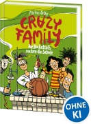 Buchcover: Crazy Family (Band 5) - Die Hackebarts rocken die Schule