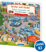 Buchcover: Suche und finde! Polizei, Feuerwehr und Krankenwagen