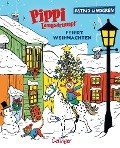 Buchcover: Pippi Langstrumpf feiert Weihnachten