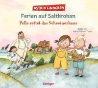 Buchcover: Ferien auf Saltkrokan. Pelle rettet das Schreinerhaus
