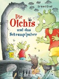 Buchcover: Die Olchis und das Schrumpfpulver