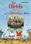 Buchcover: Die Olchis auf Geburtstagsreise
