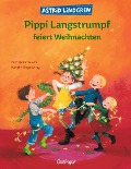 Buchcover: Pippi Langstrumpf feiert Weihnachten