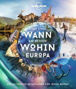 Buchcover: LONELY PLANET Bildband Wann am besten wohin Europa