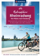 Buchcover: KOMPASS Radreiseführer Rheinradweg von Mainz bis Duisburg