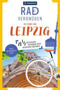Buchcover: KOMPASS Radvergnügen in und um Leipzig