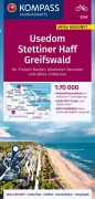 Buchcover: KOMPASS Fahrradkarte 3349 Usedom, Stettiner Haff, Greifswald 1:70.000