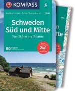 Buchcover: KOMPASS Wanderführer Schweden Süd und Mitte, Von Skåne bis Dalarna, 80 Touren mit Extra-Tourenkarte