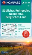Buchcover: KOMPASS Wanderkarte 756 Südliches Ruhrgebiet, Neandertal, Bergisches Land 1:50.000