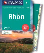 Buchcover: KOMPASS Wanderführer Rhön, 50 Touren mit Extra-Tourenkarte