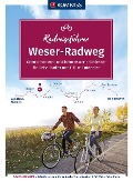 Buchcover: KOMPASS Radreiseführer Weser-Radweg