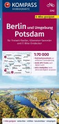 Buchcover: KOMPASS Fahrradkarte 3342 Berlin und Umgebung, Potsdam 1:70.000
